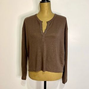 Brown Aerie tee